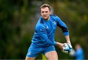 17 October 2023; Liam Turner during Leinster rugby squad training at UCD in Dublin. Photo by Ben McShane/Sportsfile
