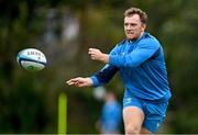 17 October 2023; Liam Turner during Leinster rugby squad training at UCD in Dublin. Photo by Ben McShane/Sportsfile