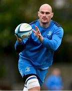 17 October 2023; Rhys Ruddock during Leinster rugby squad training at UCD in Dublin. Photo by Ben McShane/Sportsfile