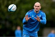 17 October 2023; Rhys Ruddock during Leinster rugby squad training at UCD in Dublin. Photo by Ben McShane/Sportsfile