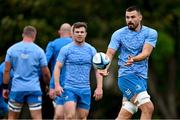 17 October 2023; Max Deegan during Leinster rugby squad training at UCD in Dublin. Photo by Ben McShane/Sportsfile