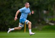 17 October 2023; Scott Penny during Leinster rugby squad training at UCD in Dublin. Photo by Ben McShane/Sportsfile
