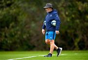 17 October 2023; Forwards and scrum coach Robin McBryde during Leinster rugby squad training at UCD in Dublin. Photo by Ben McShane/Sportsfile
