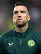 16 October 2023; Shane Duffy of Republic of Ireland before the UEFA EURO 2024 Championship qualifying group B match between Gibraltar and Republic of Ireland at Estádio Algarve in Faro, Portugal. Photo by Stephen McCarthy/Sportsfile