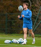 17 October 2023; Rob Russell during Leinster rugby squad training at UCD in Dublin. Photo by Ben McShane/Sportsfile