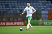 16 October 2023; Matt Doherty of Republic of Ireland during the UEFA EURO 2024 Championship qualifying group B match between Gibraltar and Republic of Ireland at Estádio Algarve in Faro, Portugal. Photo by Stephen McCarthy/Sportsfile