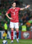 16 October 2023; Louie Annesley of Gibraltar during the UEFA EURO 2024 Championship qualifying group B match between Gibraltar and Republic of Ireland at Estádio Algarve in Faro, Portugal. Photo by Stephen McCarthy/Sportsfile