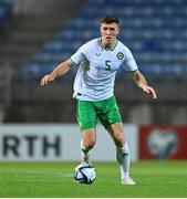 16 October 2023; Dara O'Shea of Republic of Ireland during the UEFA EURO 2024 Championship qualifying group B match between Gibraltar and Republic of Ireland at Estádio Algarve in Faro, Portugal. Photo by Stephen McCarthy/Sportsfile