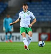 16 October 2023; Dara O'Shea of Republic of Ireland during the UEFA EURO 2024 Championship qualifying group B match between Gibraltar and Republic of Ireland at Estádio Algarve in Faro, Portugal. Photo by Stephen McCarthy/Sportsfile