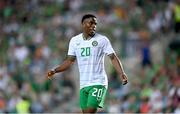 16 October 2023; Chiedozie Ogbene of Republic of Ireland during the UEFA EURO 2024 Championship qualifying group B match between Gibraltar and Republic of Ireland at Estádio Algarve in Faro, Portugal. Photo by Stephen McCarthy/Sportsfile