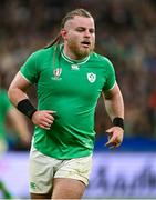 14 October 2023; Finlay Bealham of Ireland during the 2023 Rugby World Cup quarter-final match between Ireland and New Zealand at the Stade de France in Paris, France. Photo by Brendan Moran/Sportsfile