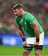 14 October 2023; Peter O'Mahony of Ireland during the 2023 Rugby World Cup quarter-final match between Ireland and New Zealand at the Stade de France in Paris, France. Photo by Brendan Moran/Sportsfile