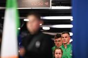 14 October 2023; Ireland captain Jonathan Sexton waits to lead his side out before the 2023 Rugby World Cup quarter-final match between Ireland and New Zealand at the Stade de France in Paris, France. Photo by Brendan Moran/Sportsfile