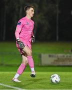 12 October 2023; UCD goalkeeper Lorcan Healy during the SSE Airtricity Men's Premier Division match between UCD and Bohemians at UCD Bowl in Dublin. Photo by Ben McShane/Sportsfile