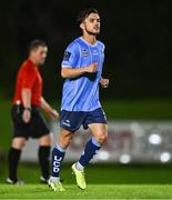 12 October 2023; Sean Brennan of UCD during the SSE Airtricity Men's Premier Division match between UCD and Bohemians at UCD Bowl in Dublin. Photo by Ben McShane/Sportsfile