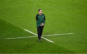 15 October 2023; South Africa director of rugby Rassie Erasmus before the 2023 Rugby World Cup quarter-final match between France and South Africa at the Stade de France in Paris, France. Photo by Brendan Moran/Sportsfile