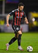 20 October 2023; Krystian Nowak of Bohemians during the SSE Airtricity Men's Premier Division match between Bohemians and St Patrick's Athletic at Dalymount Park in Dublin. Photo by Seb Daly/Sportsfile