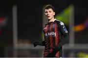 20 October 2023; Ali Coote of Bohemians during the SSE Airtricity Men's Premier Division match between Bohemians and St Patrick's Athletic at Dalymount Park in Dublin. Photo by Seb Daly/Sportsfile