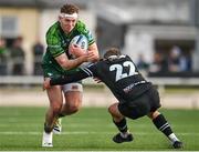 21 October 2023; Cathal Forde of Connacht in action against Jack Walsh of Ospreys during the United Rugby Championship match between Connacht and Ospreys at The Sportsground in Galway. Photo by Sam Barnes/Sportsfile