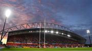 21 October 2023; A general view of action during the United Rugby Championship match between Munster and Hollywoodbets Sharks at Thomond Park in Limerick. Photo by Seb Daly/Sportsfile