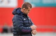 21 October 2023; Munster head coach Graham Rowntree before the United Rugby Championship match between Munster and Hollywoodbets Sharks at Thomond Park in Limerick. Photo by Seb Daly/Sportsfile