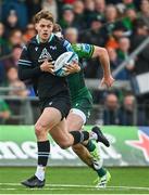 21 October 2023; Jack Walsh of Ospreys during the United Rugby Championship match between Connacht and Ospreys at The Sportsground in Galway. Photo by Tyler Miller/Sportsfile