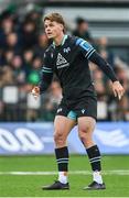 21 October 2023; Jack Walsh of Ospreys during the United Rugby Championship match between Connacht and Ospreys at The Sportsground in Galway. Photo by Tyler Miller/Sportsfile