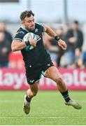 21 October 2023; Luke Morgan of Ospreys during the United Rugby Championship match between Connacht and Ospreys at The Sportsground in Galway. Photo by Tyler Miller/Sportsfile