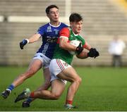 22 October 2023; Shane Hanratty of Inniskeen in action against Shane Carey of Scotstown during the Monaghan County Senior Club Football Championship final between Inniskeen and Scotstown at St Tiernach's Park in Clones, Monaghan. Photo by Philip Fitzpatrick/Sportsfile