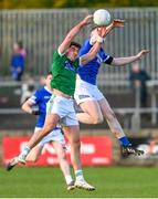 22 October 2023; Dáire Ó Baoill of Gaoth Dobhair in action against Ultan Doherty of Naomh Conaill during the Donegal County Senior Club Football Championship final between Gaoth Dobhair and Naomh Conaill at MacCumhaill Park in Ballybofey, Donegal. Photo by Ramsey Cardy/Sportsfile