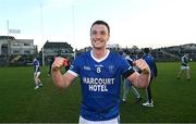 22 October 2023; Leo McLoone of Naomh Conaill celebrates after the Donegal County Senior Club Football Championship final between Gaoth Dobhair and Naomh Conaill at MacCumhaill Park in Ballybofey, Donegal. Photo by Ramsey Cardy/Sportsfile