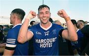 22 October 2023; Charles McGuinness of Naomh Conaill celebrates after the Donegal County Senior Club Football Championship final between Gaoth Dobhair and Naomh Conaill at MacCumhaill Park in Ballybofey, Donegal. Photo by Ramsey Cardy/Sportsfile