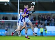 22 October 2023; Paul Mannion of Kilmacud Crokes in action against James Holland of Ballyboden St Endas during the Dublin County Senior Club Football Championship final between Kilmacud Crokes and Ballyboden St Endas at Parnell Park in Dublin. Photo by Daire Brennan/Sportsfile