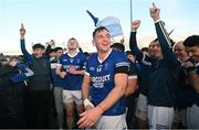 22 October 2023; Charles McGuinness of Naomh Conaill celebrates after the Donegal County Senior Club Football Championship final between Gaoth Dobhair and Naomh Conaill at MacCumhaill Park in Ballybofey, Donegal. Photo by Ramsey Cardy/Sportsfile