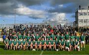 22 October 2023; The Gaoth Dobhair team before the Donegal County Senior Club Football Championship final between Gaoth Dobhair and Naomh Conaill at MacCumhaill Park in Ballybofey, Donegal. Photo by Ramsey Cardy/Sportsfile