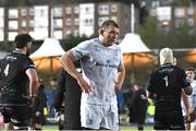 22 January 2023; Ross Molony dejected after his side's defeat in the United Rugby Championship match between Glasgow Warriors and Leinster at Scotstoun Stadium in Glasgow, Scotland. Photo by Sam Barnes/Sportsfile