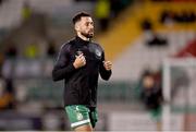 22 October 2023; Roberto Lopes of Shamrock Rovers warms up before the SSE Airtricity Men's Premier Division match between Shamrock Rovers and Drogheda United at Tallaght Stadium in Dublin. Photo by Stephen McCarthy/Sportsfile