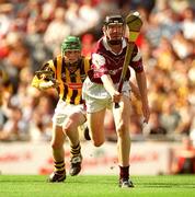 14 September 2003; Ger Mahon, Galway. All-Ireland Minor Hurling Championship Final, Kilkenny v Galway, Croke Park, Dublin. Picture credit; Ray McManus / SPORTSFILE