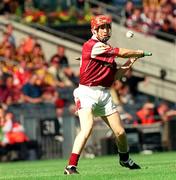 14 September 2003; Niall Healy, Galway. All-Ireland Minor Hurling Championship Final, Kilkenny v Galway, Croke Park, Dublin. Picture credit; Damien Eagers / SPORTSFILE