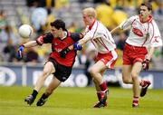 11 July 2004; Martin Clarke, Down, in action against Martin Murray, Tyrone. Ulster Minor Football Championship Final, Down v Tyrone, Croke Park, Dublin. Picture credit; Matt Browne / SPORTSFILE