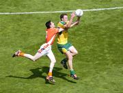 11 July 2004; Colm McFadden, Donegal, in action against Andy Mallon, Armagh. Bank of Ireland Ulster Senior Football Championship Final, Armagh v Donegal, Croke Park, Dublin. Picture credit; Brian Lawless / SPORTSFILE
