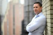 2 May 2022; Former Tyrone footballer Mickey Coleman poses for a portrait at his Shoreline Builders offices in New York, USA. Photo by Stephen McCarthy/Sportsfile