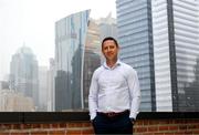 2 May 2022; Former Tyrone footballer Mickey Coleman poses for a portrait at his Shoreline Builders offices in New York, USA. Photo by Stephen McCarthy/Sportsfile