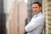 2 May 2022; Former Tyrone footballer Mickey Coleman poses for a portrait at his Shoreline Builders offices in New York, USA. Photo by Stephen McCarthy/Sportsfile