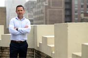 2 May 2022; Former Tyrone footballer Mickey Coleman poses for a portrait at his Shoreline Builders offices in New York, USA. Photo by Stephen McCarthy/Sportsfile