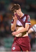 22 October 2023; Emre Topcu of Drogheda United during the SSE Airtricity Men's Premier Division match between Shamrock Rovers and Drogheda United at Tallaght Stadium in Dublin. Photo by Stephen McCarthy/Sportsfile