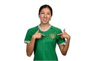 22 October 2023; Aoife Turner during a Republic of Ireland Women Under-19's portrait session at the Pillo Hotel in Ashbourne, Meath. Photo by Stephen McCarthy/Sportsfile