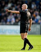 22 October 2023; Referee Dave Feeney during the Dublin County Senior Club Football Championship Final between Kilmacud Crokes and Ballyboden St Endas at Parnell Park in Dublin. Photo by Brendan Moran/Sportsfile