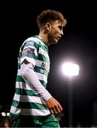 22 October 2023; Naj Razi of Shamrock Rovers during the SSE Airtricity Men's Premier Division match between Shamrock Rovers and Drogheda United at Tallaght Stadium in Dublin. Photo by Stephen McCarthy/Sportsfile