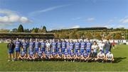 22 October 2023; The Blessington squad before the Wicklow County Senior Club Football Championship final between Blessington and Rathnew at Echelon Park in Aughrim, Wicklow. Photo by Matt Browne/Sportsfile
